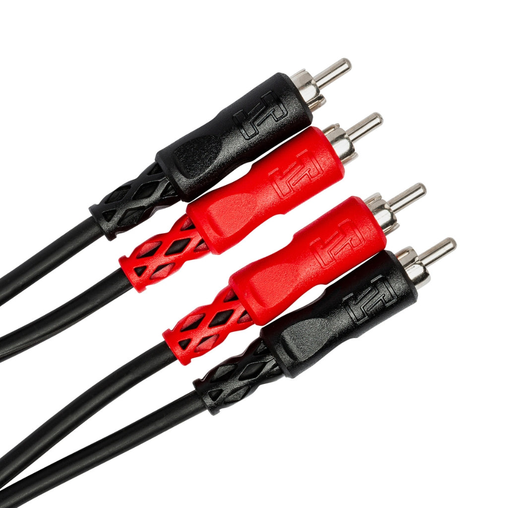 Hosa Technology - Dual RCA to Same - Stereo Interconnect Cable 4m