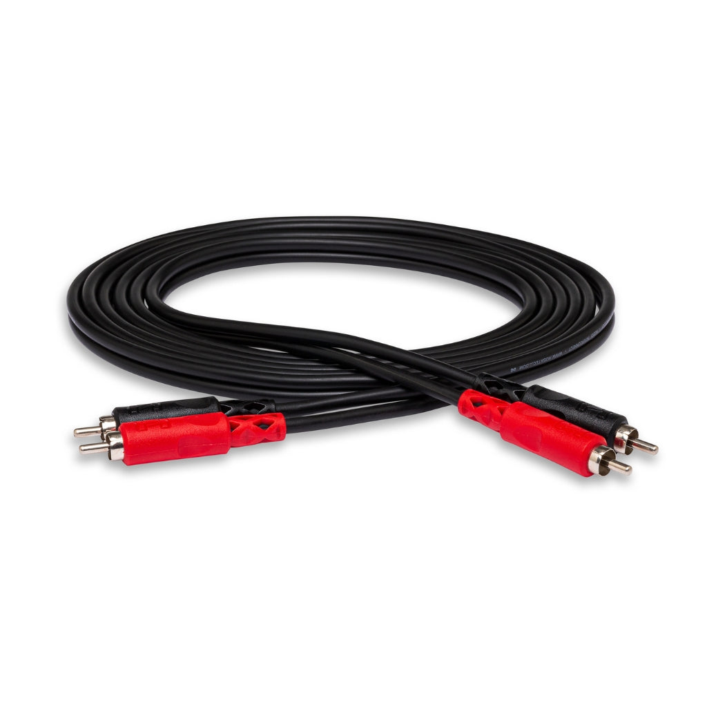 Hosa Technology - Dual RCA to Same - Stereo Interconnect Cable 6m