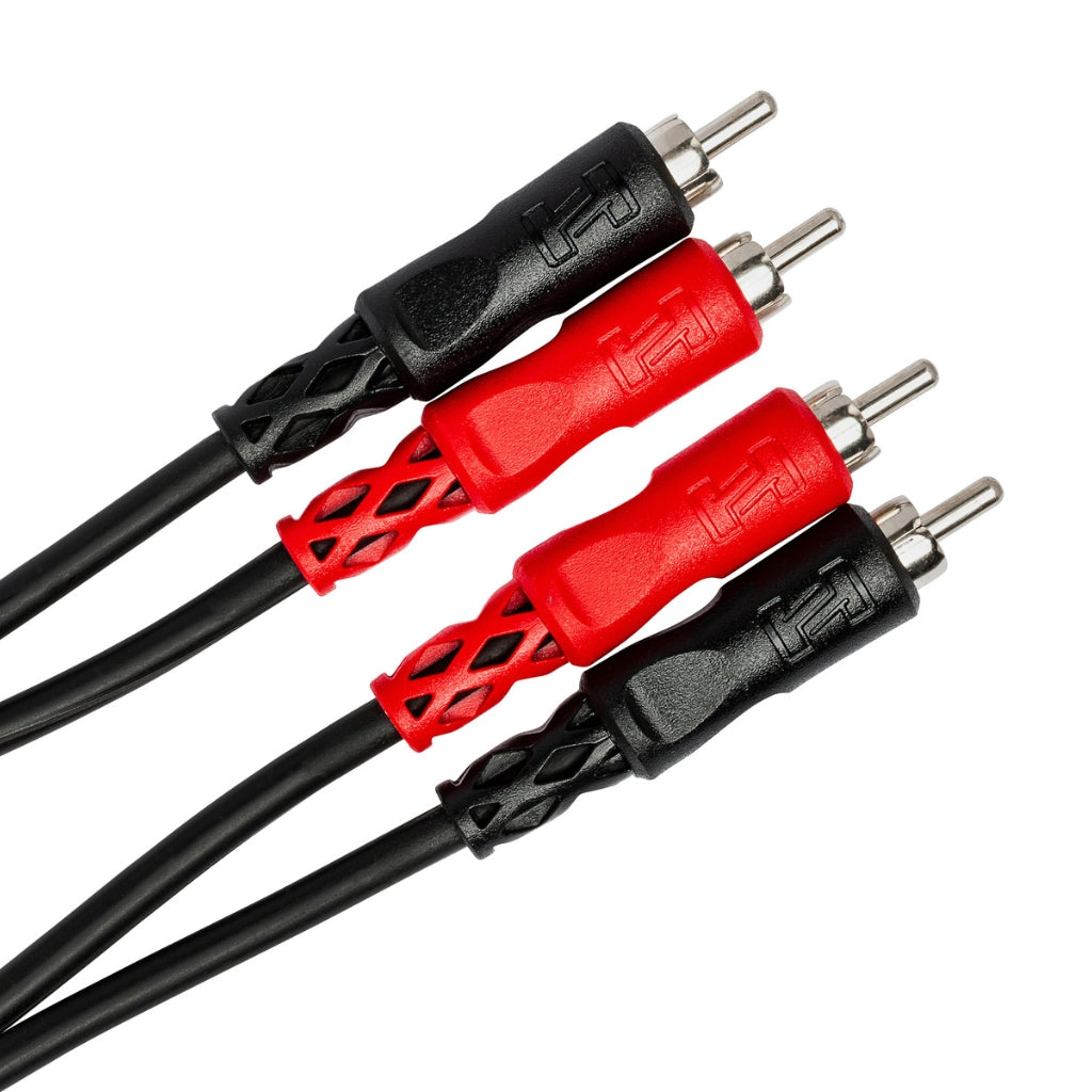 Hosa Technology - Dual RCA to Same - Stereo Interconnect Cable 6m