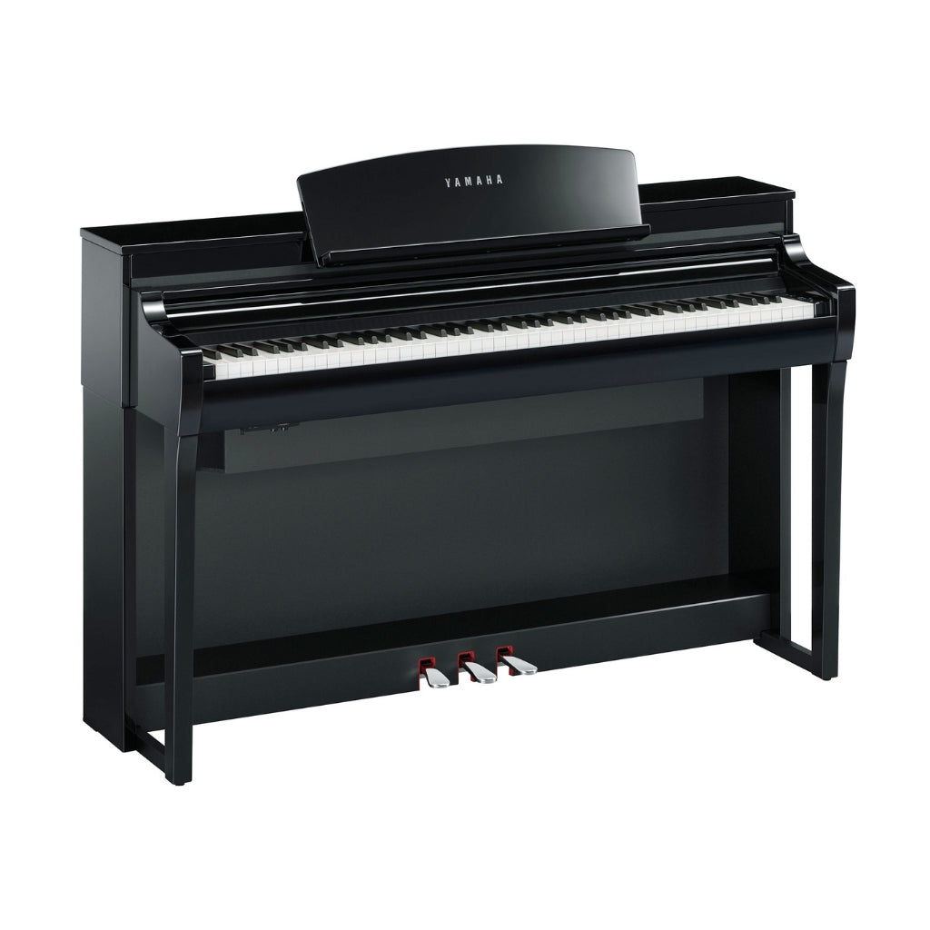 Yamaha - CSP275 - Smart Digital Piano with Stream Lights in Polished Ebony