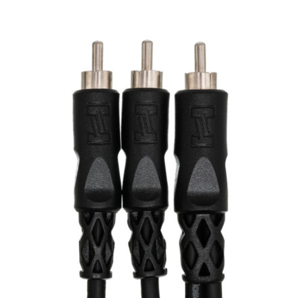 Hosa - RCA to Dual RCA - Y Cable 3ft
