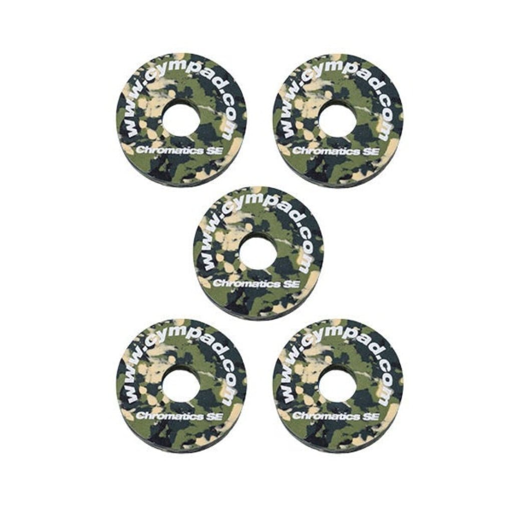 Cympad Chromatics Coloured Cymbal Washers 5Pk SE - Camouflage Drum Accessories Sky Music