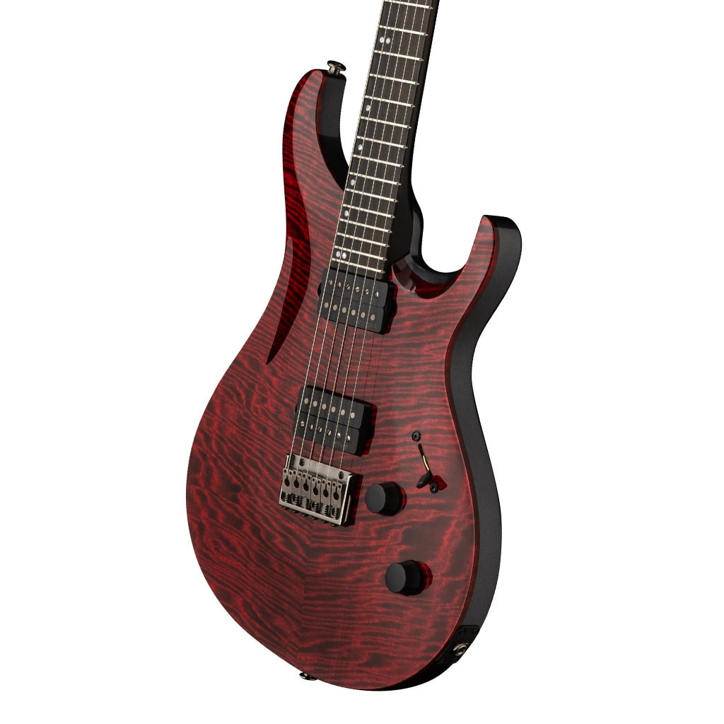 PRS - Tekton Hardtail Electric Guitar - Bloodstone Red with Black Satin Neck