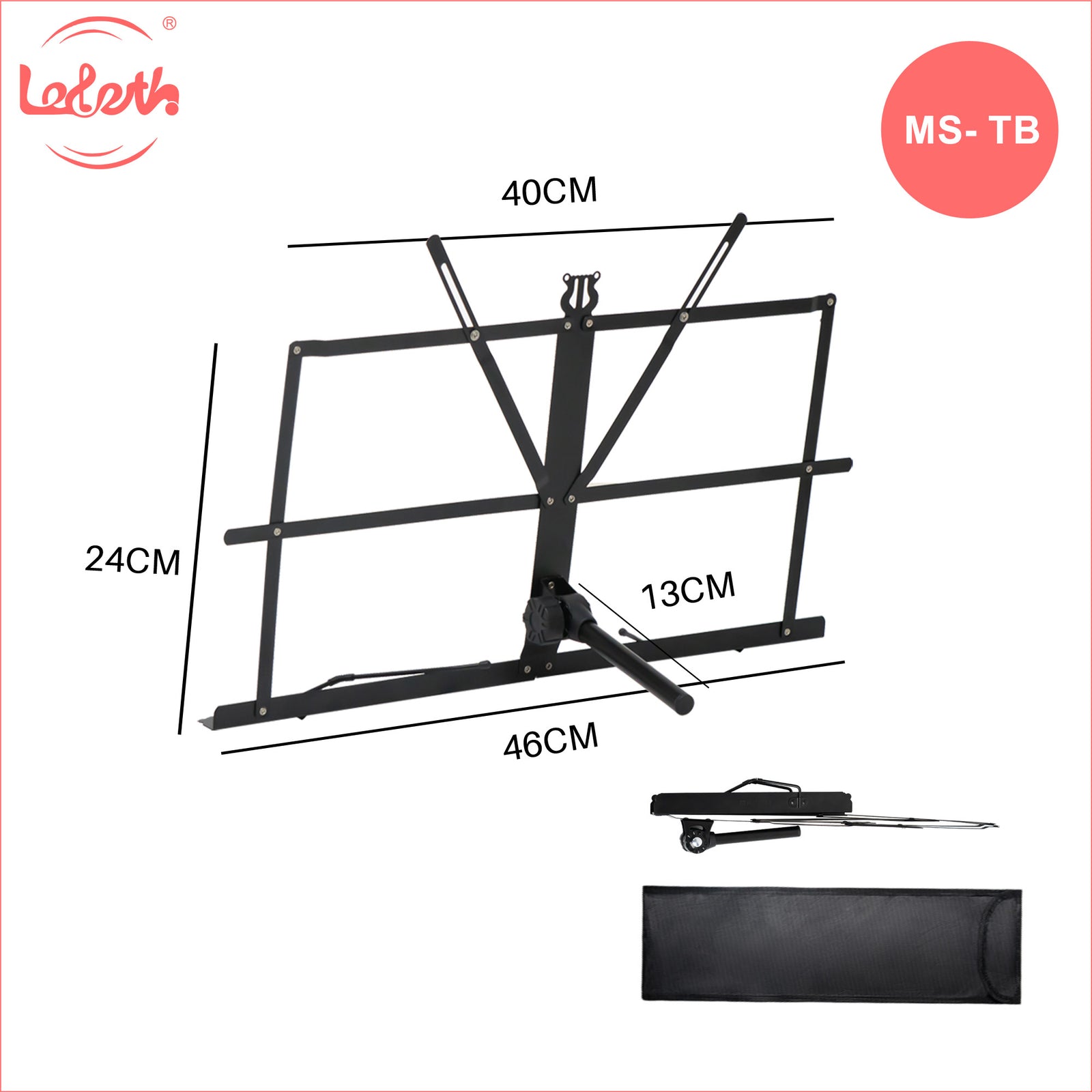 Lebeth Table Music Stand MS-TB