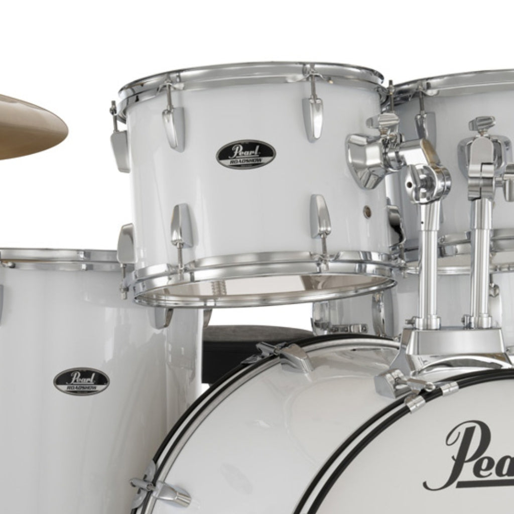 Pearl - Roadshow-PLUS 5pc 22" Drum Package with Pearl Cymbals - Pure White