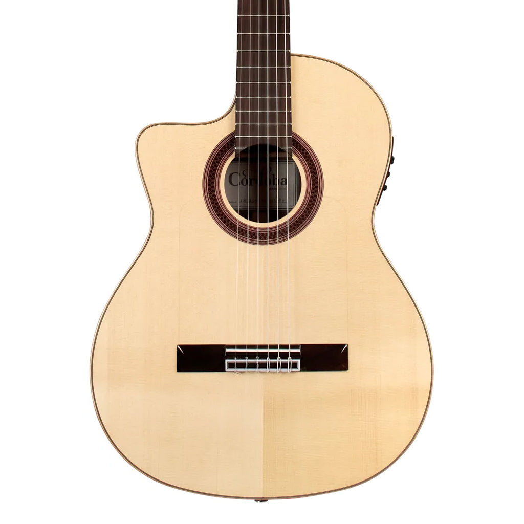 Cordoba GK Studio Negra Lefty Acoustic/Electric Guitar w/Bag - Natural