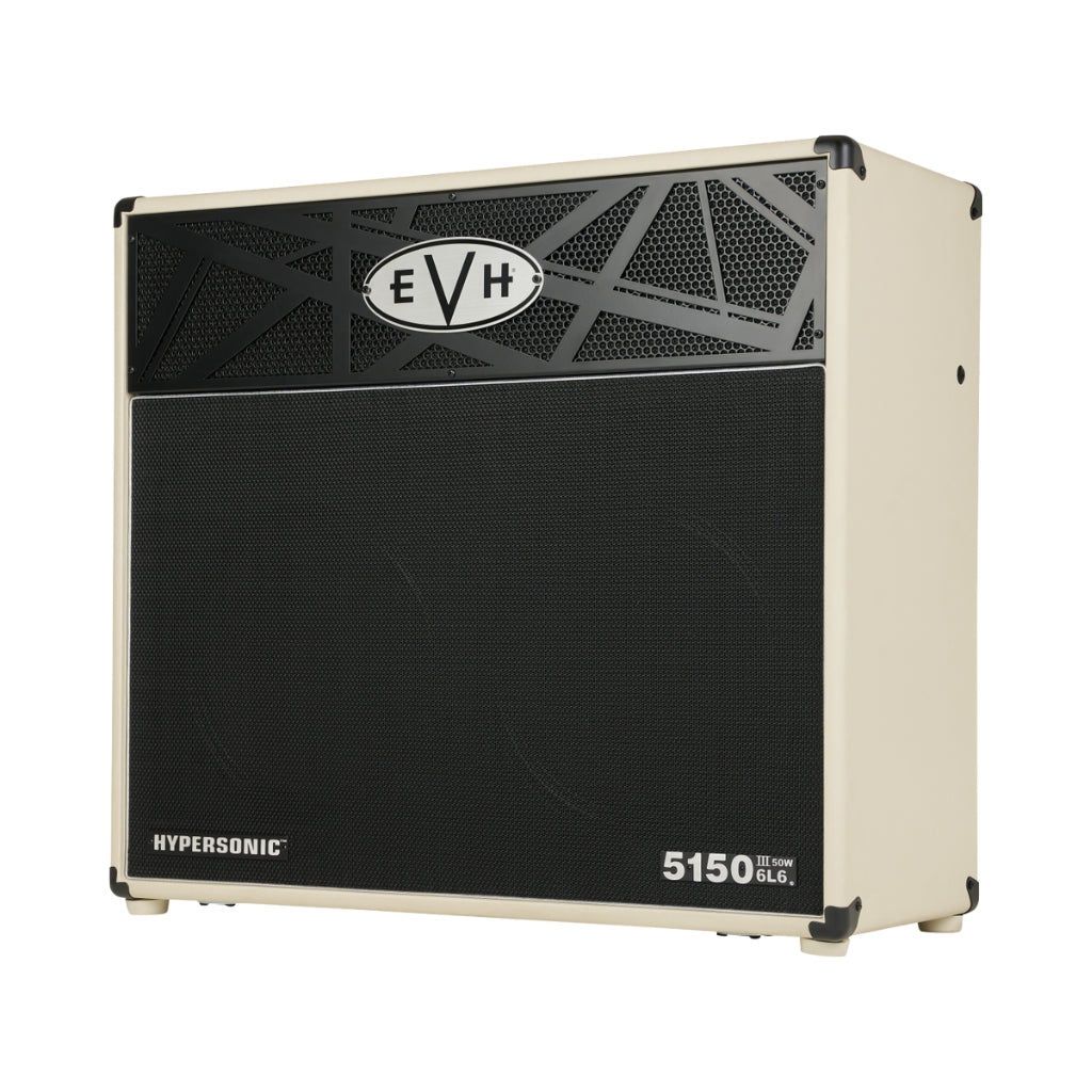 EVH - 5150III Hypersonic 6L6 50-watt 2 x 12-inch Combo Amplifier - Ivory