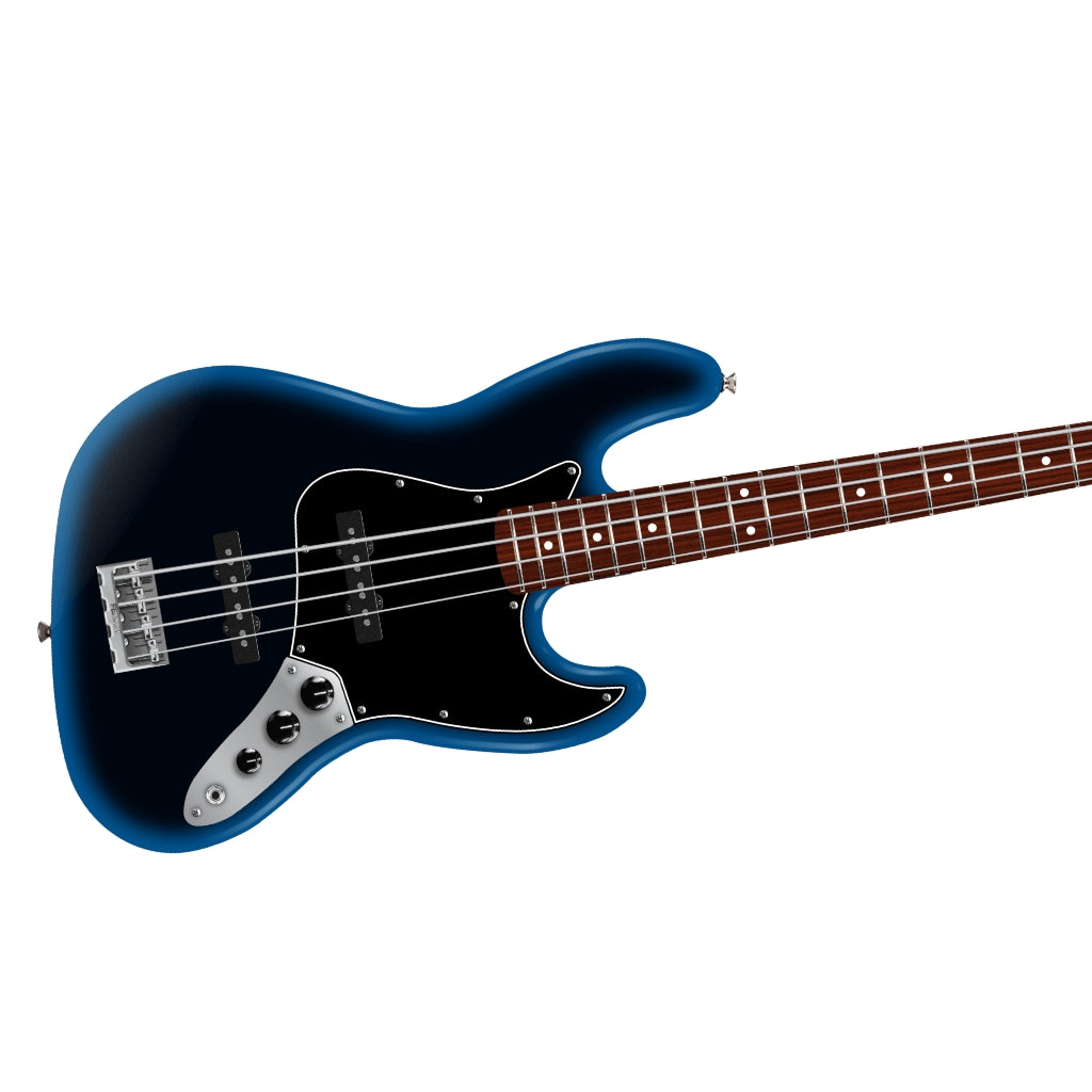 Fender American Professional Jazz Bass Guitar - Dark Night, Rosewood Fingerboard
