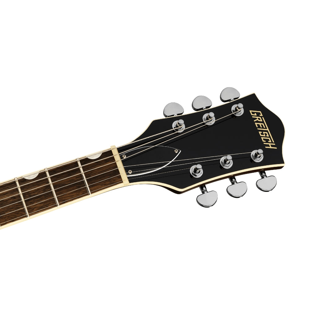 Gretsch - G2655 Streamliner Center Block Jr. Double-Cut Electric Guitar - Black, Laurel Fingerboard