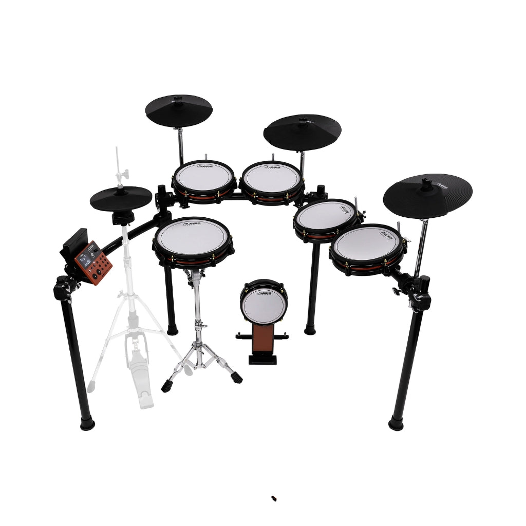 Alesis Nitro Ultimate XL 10-Piece Professional Electronic Drum Set with Bluetooth