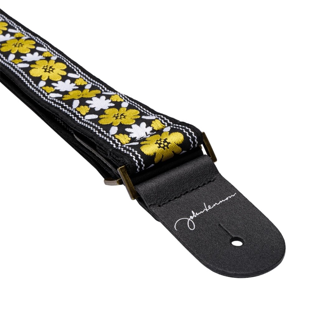 D'Addario John Lennon Signature Strap - Rooftop Jacquard Guitar Straps Sky Music