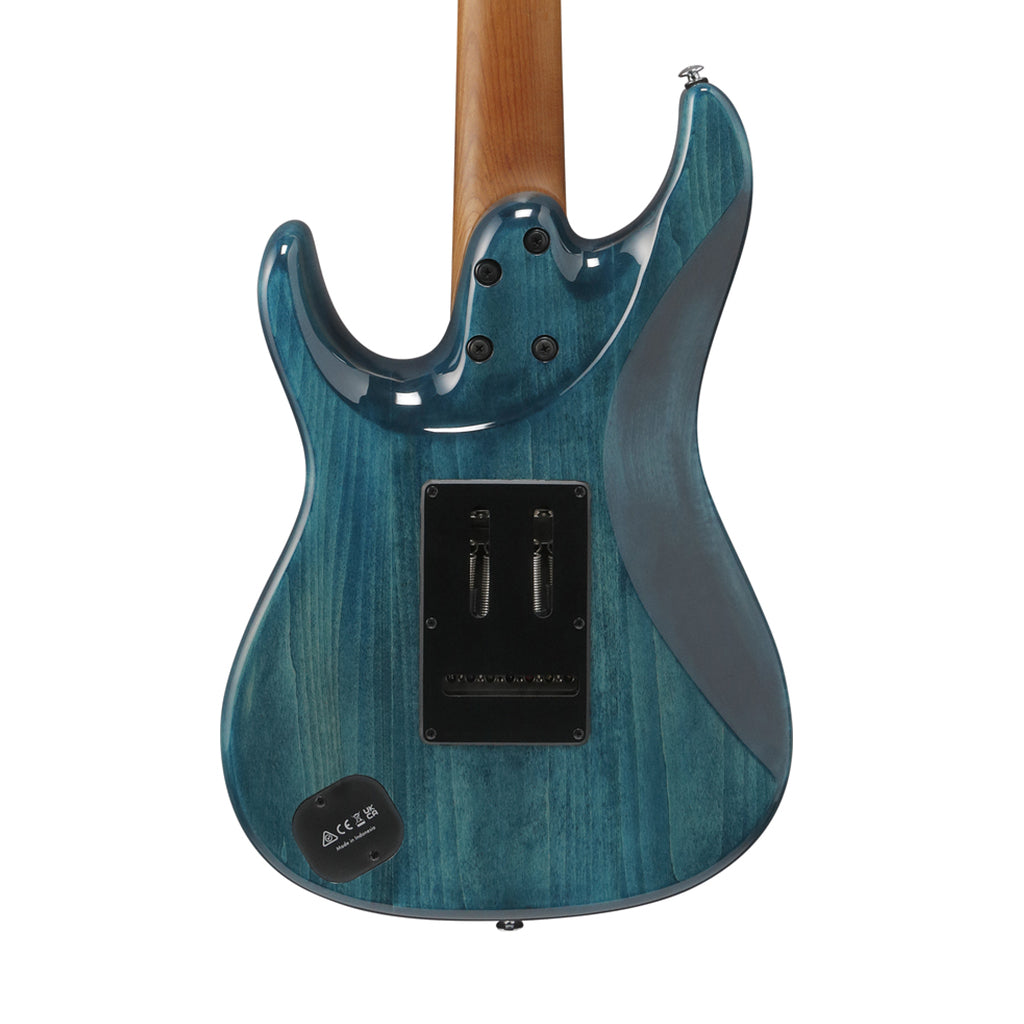 Ibanez AZ447P1QM Premium 7-String Electric Guitar - Cosmic Blue