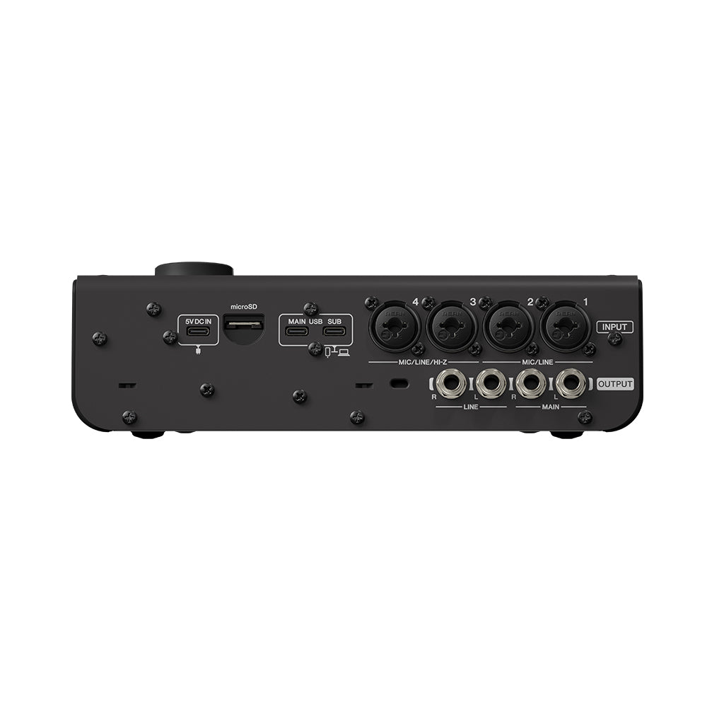 Yamaha URX44 Compact Audio Interface 6-In/4-Out - Black