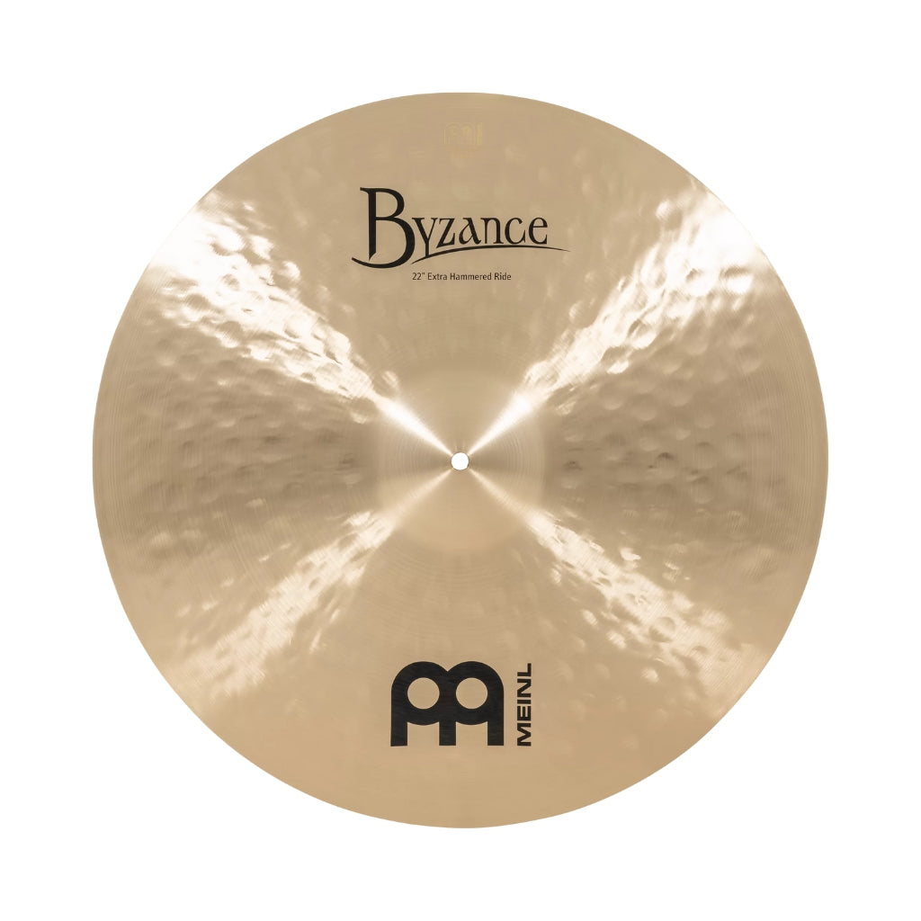 Meinl Cymbals - Byzance Extra Hammered Ride Cymbal - 22 inches