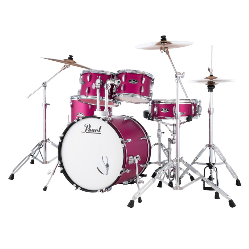 Pearl - Roadshow-Plus 5pc 20" with BRD-1 Cymbals Drum Package - Pink Metallic