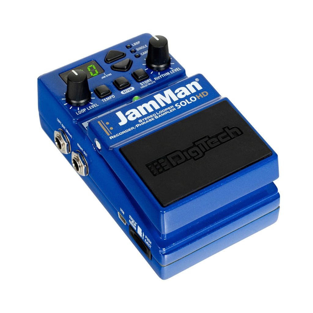 Digitech JamMan Solo HD Compact Looper Effects Pedals Sky Music