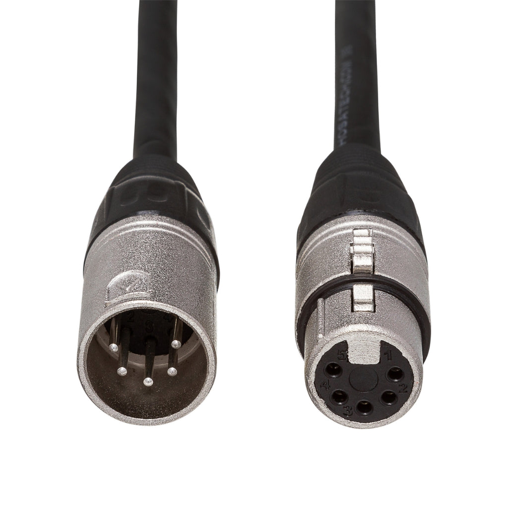 Hosa Technology - XLR5M to XLR5F - DMX512 Cable 10ft