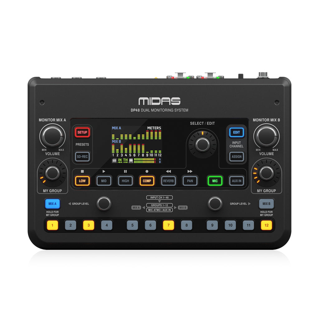 Midas - DP48 - Dual Channel Personal Monitor Mixer