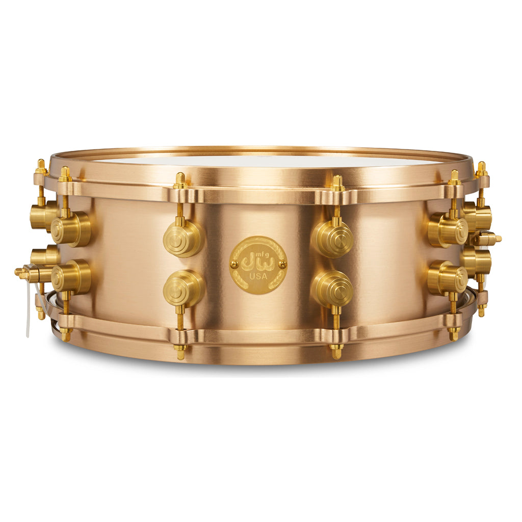 DW MFG 14x5 True Cast Bell Bronze Snare Drum