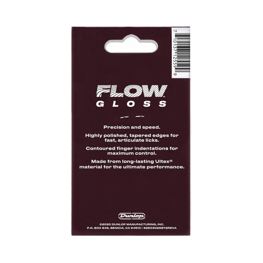 Dunlop Flow Gloss Guitar Picks 3.0mm - Player's Pack Guitar Picks Sky Music
