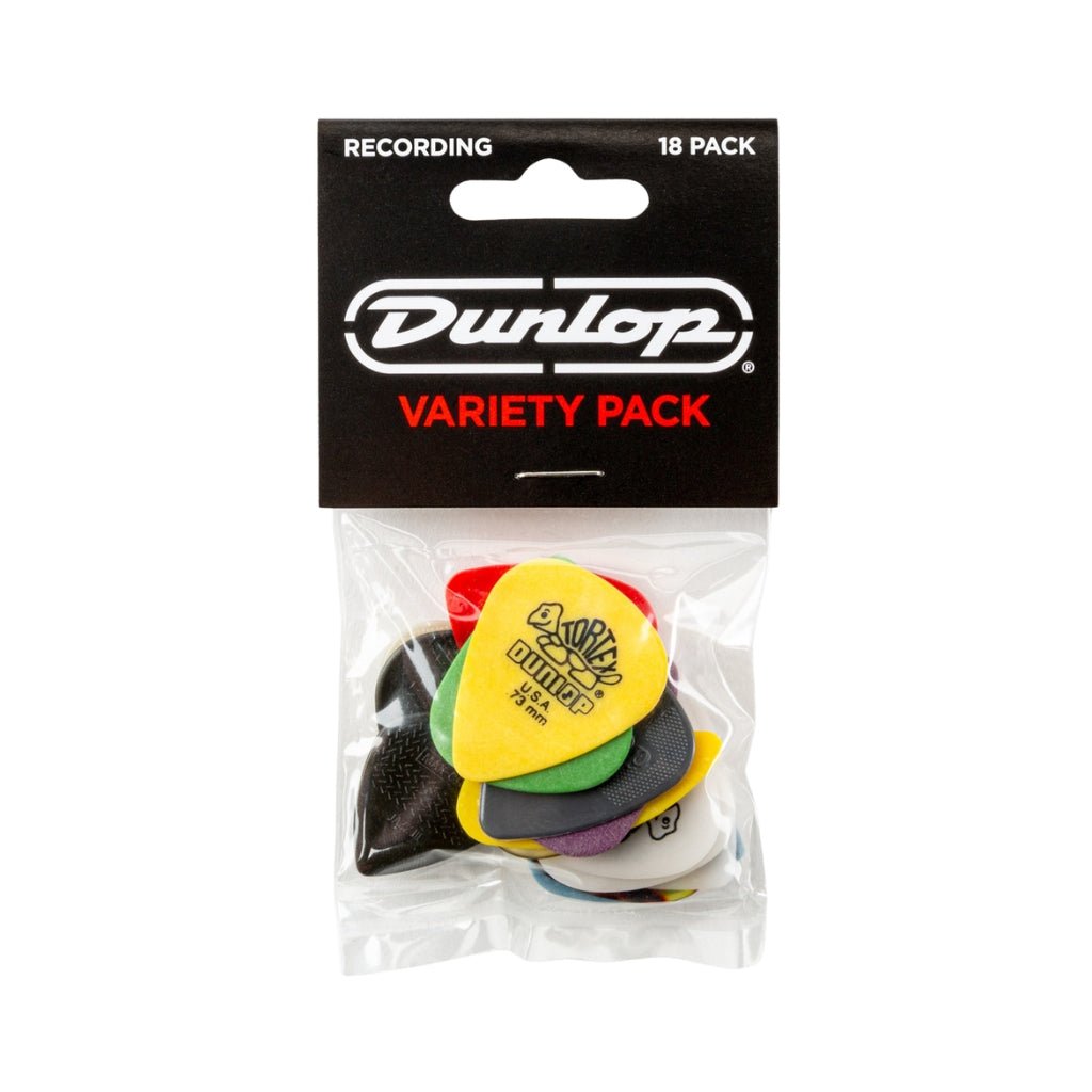 Dunlop PVP120 Recording Pick Variety Pack - 18-pack Guitar Picks Sky Music
