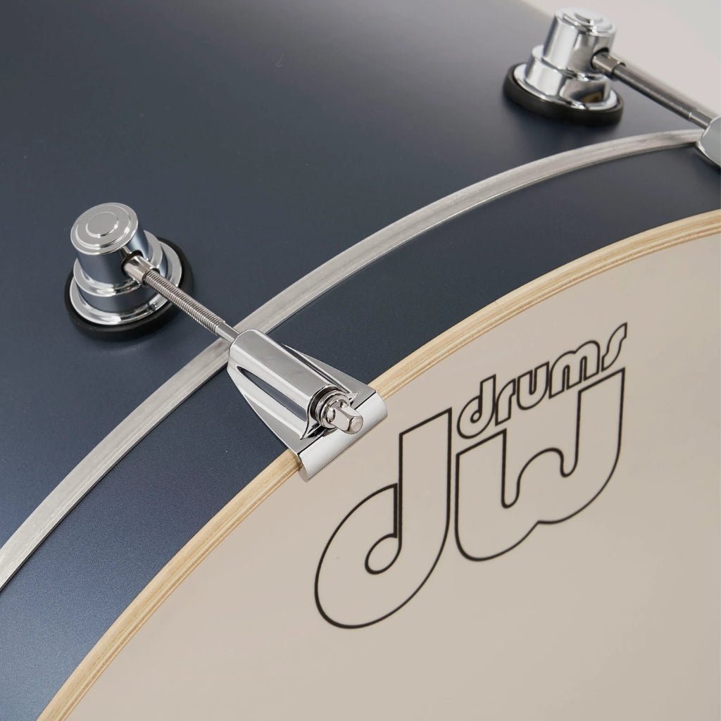 DW Design Series 4-piece Shell Pack - Blue Slate Acoustic Drums Sky Music