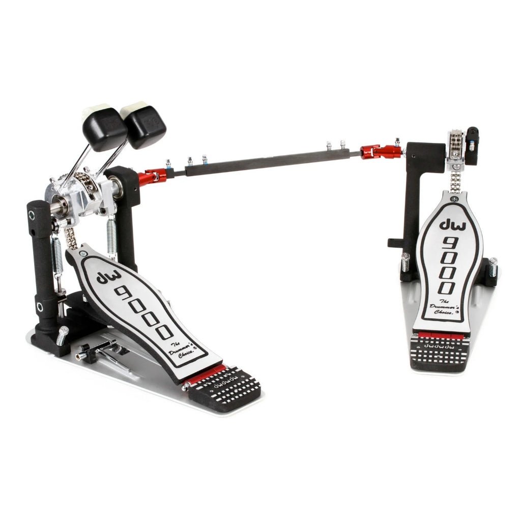 DW DWCP9002PBL 9000 Series Double Bass Drum Pedal - Left-Handed Drum Hardware Sky Music