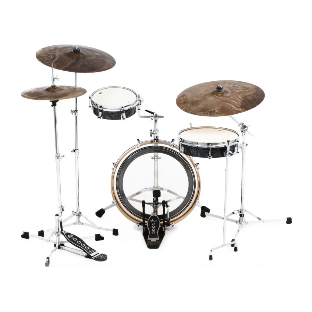 DW Performance Low-Pro 3-Piece Shell Pack - Black Diamond Acoustic Drums Sky Music