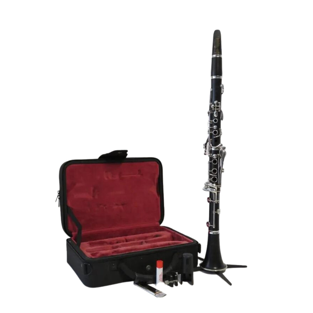 W. Schreiber Wooden Clarinet WS6025-S with case - Black