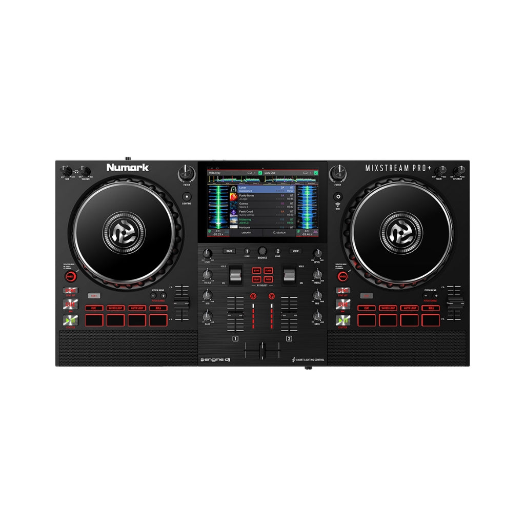 Numark - Mixstream Pro + Standalone Streaming - DJ Controller with Amazon Music