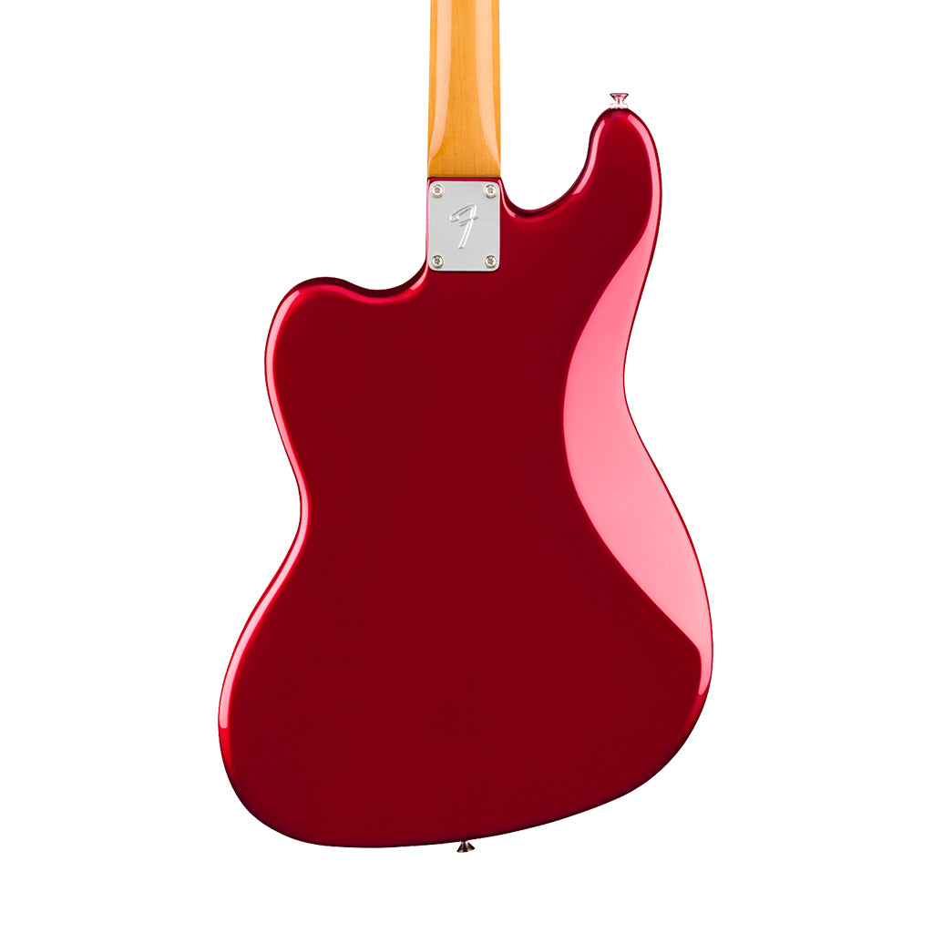 Fender Vintera III Early 60s Bass VI Rosewood 6-String Bass Guitar - Candy Apple Red
