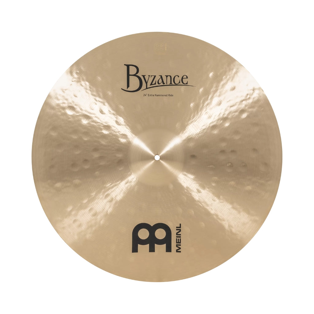 Meinl Cymbals - Byzance Extra Hammered Ride Cymbal - 24 inches