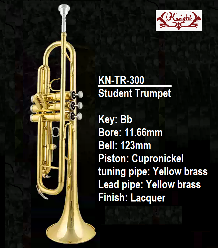 Knight Student Trumpet TR-300 with Case