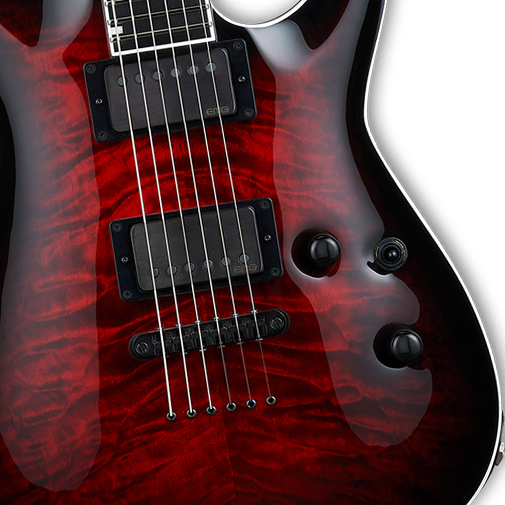 ESP EII Horizon NTII Electric Guitar Quilted Maple See Thru Black Cherry Sunburst