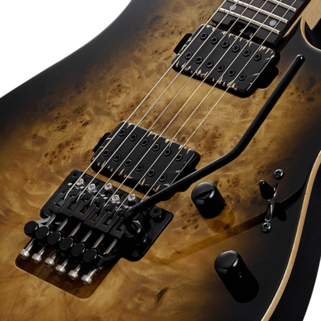 ESP - E-2 Snapper II MN Electric Guitar - Natural Black Burst