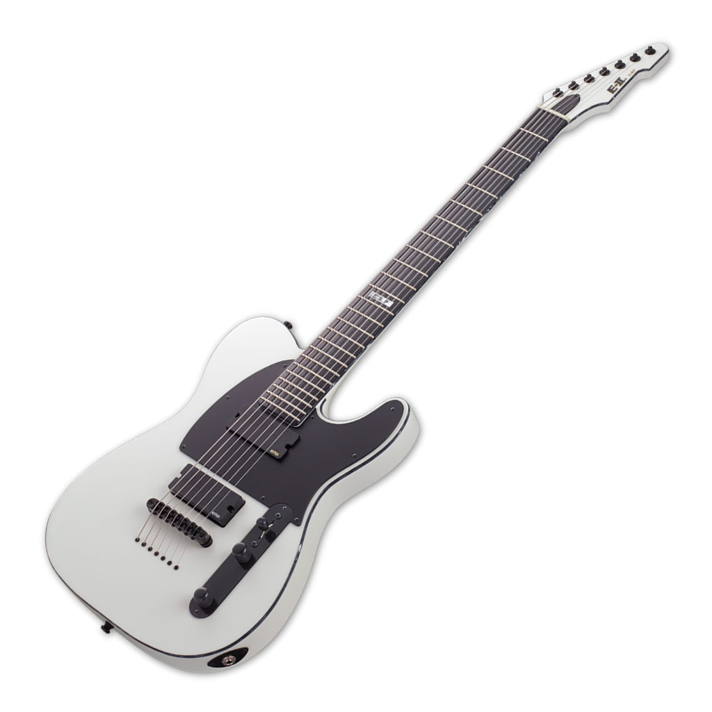 ESP EII T B7 Baritone Electric Guitar 7 String Snow White