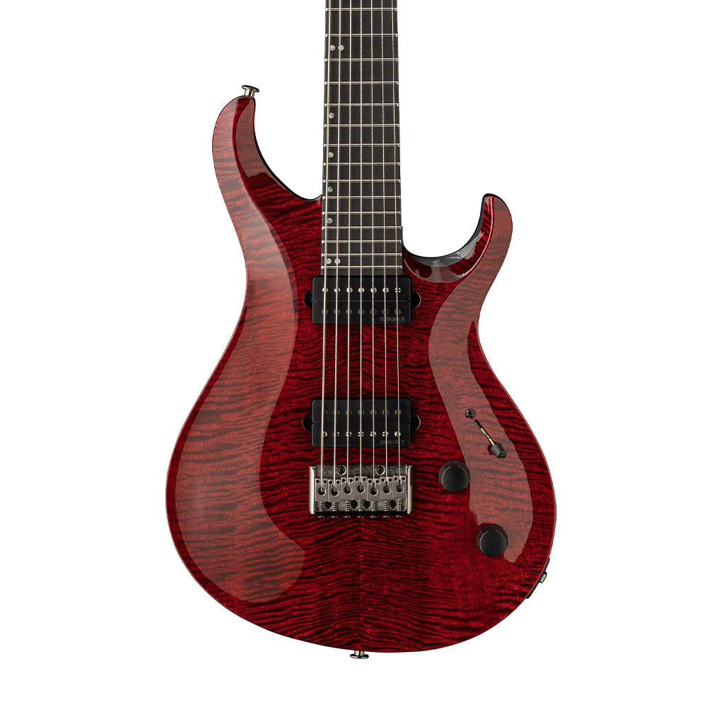 PRS Tekton SVN 7-String Electric Guitar - Bloodstone Red w/Black Satin Neck sky music
