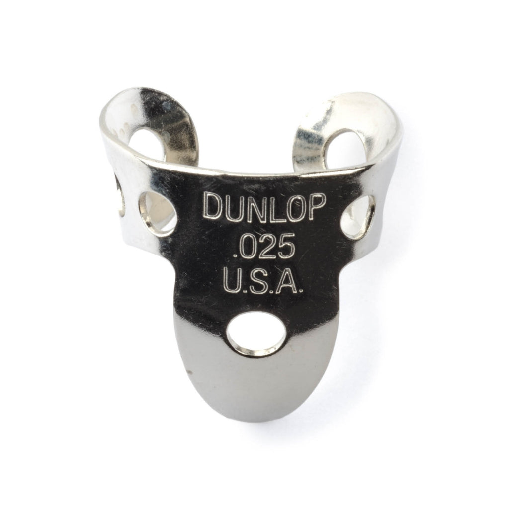 Jim Dunlop - JP500 Nickel Silver Finger and Thumbpick Set - .25 inch, 5 Pack