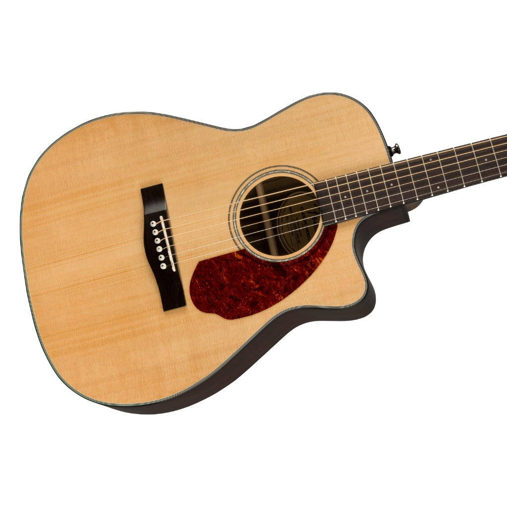 Fender - CC-140SCE Concert Acoustic-Electric Guitar - Natural