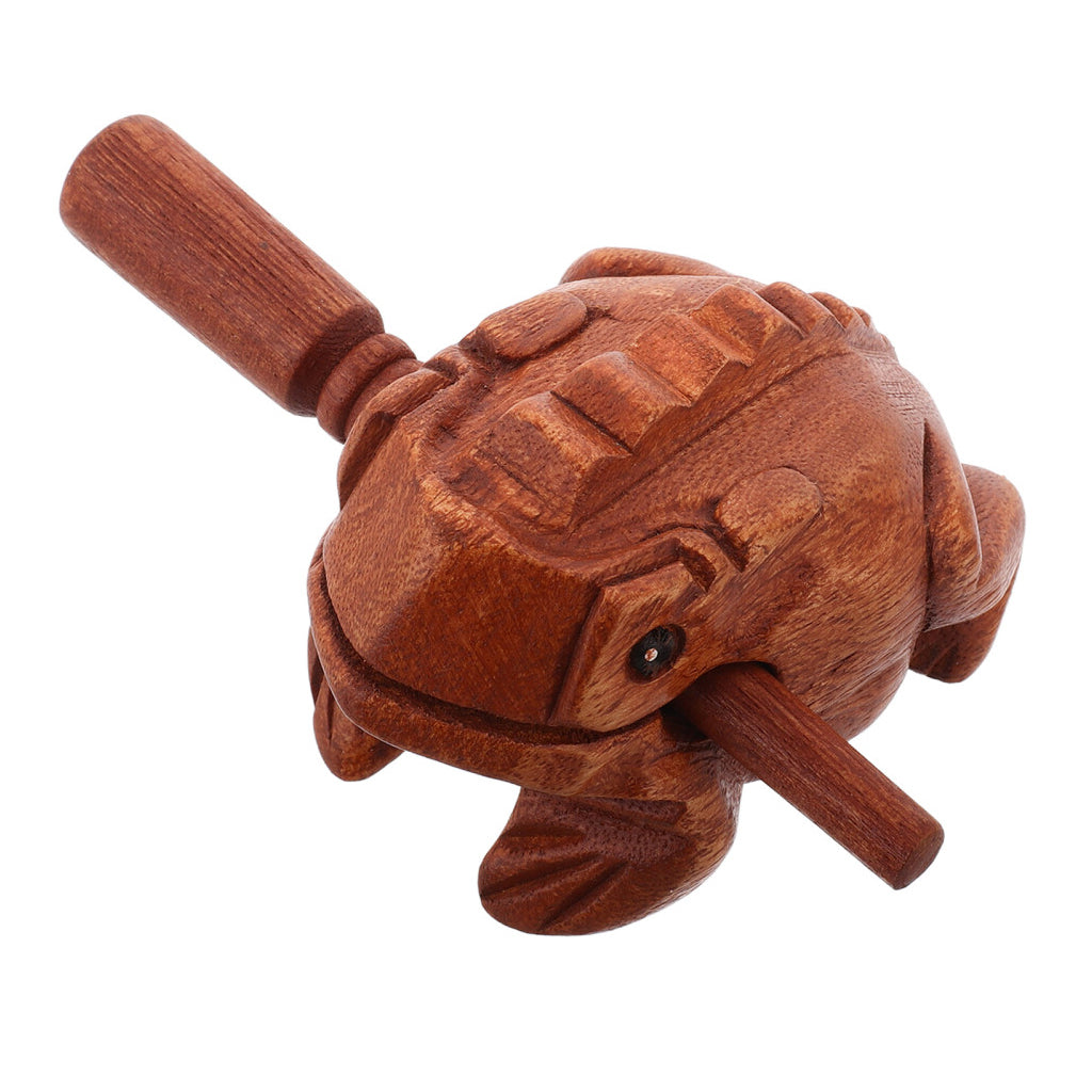Mano Percussion Guiro Tone Frog w/Wooden Beater - Small