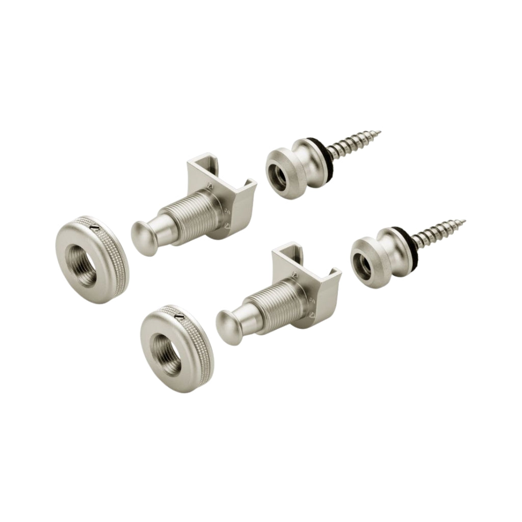 Schaller S-Lock M Strap Lock Pair - Satin Pearl