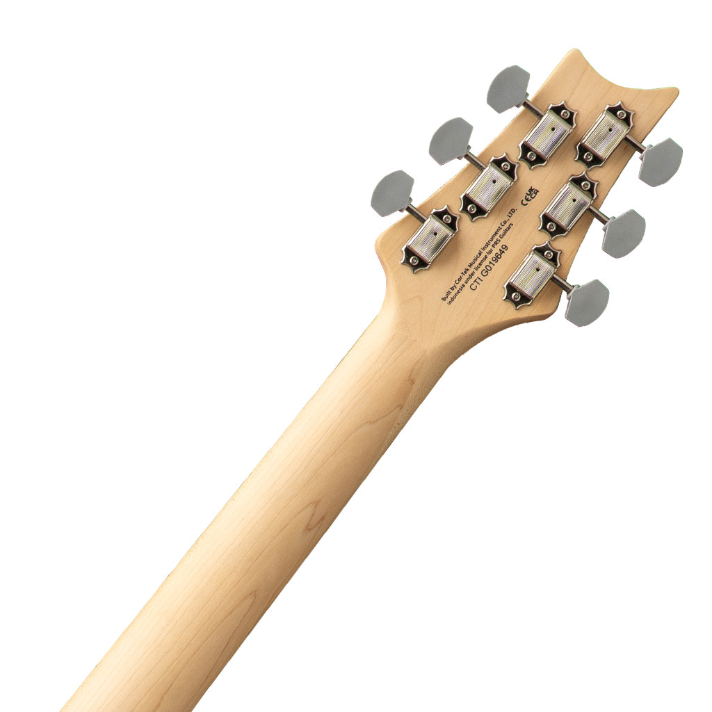 PRS SE Silver Sky Maple Fretboard Left Handed - Nylon Blue