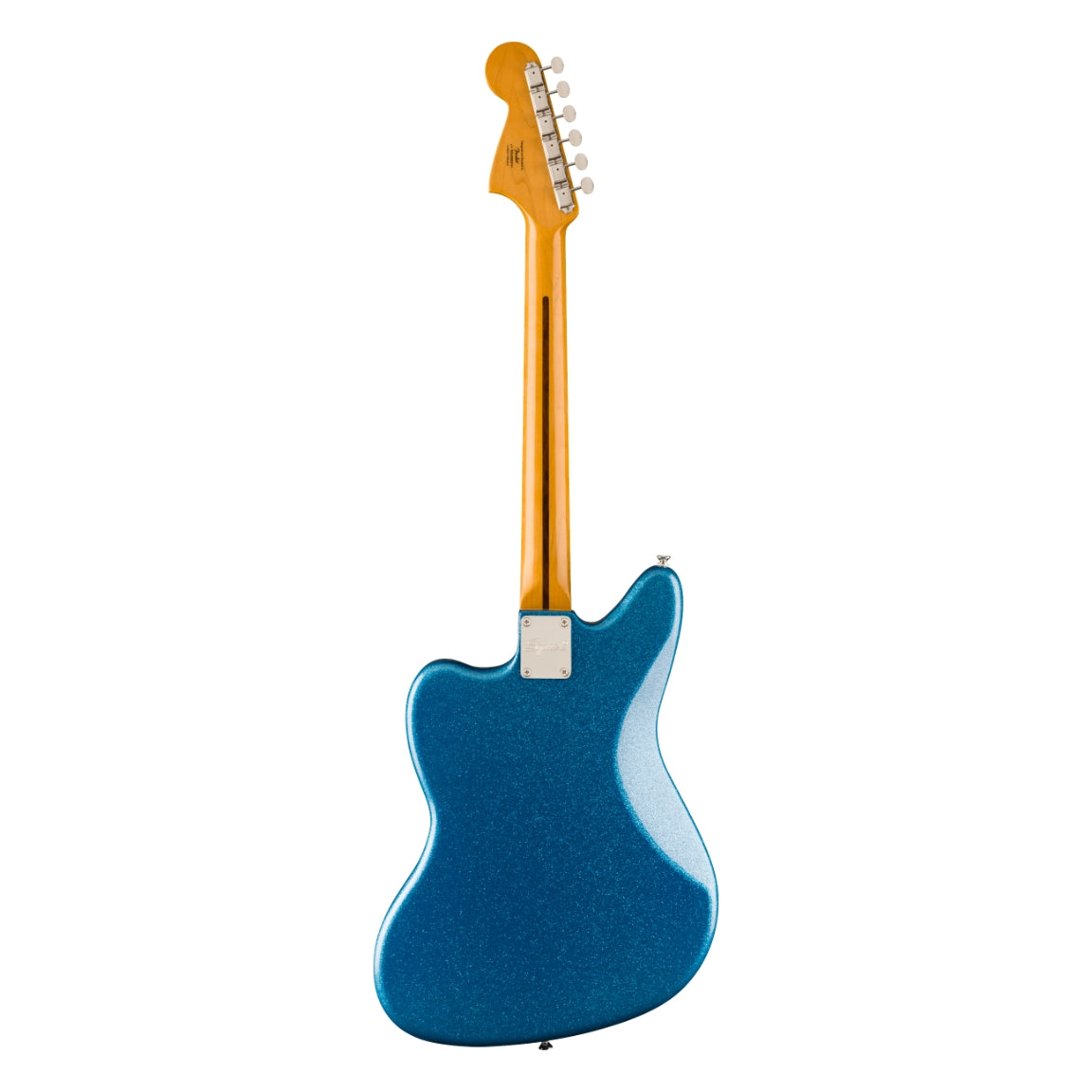 Squier - FSR Classic Vibe '70s Jaguar Electric Guitar - Blue Sparkle, Laurel Fingerboard