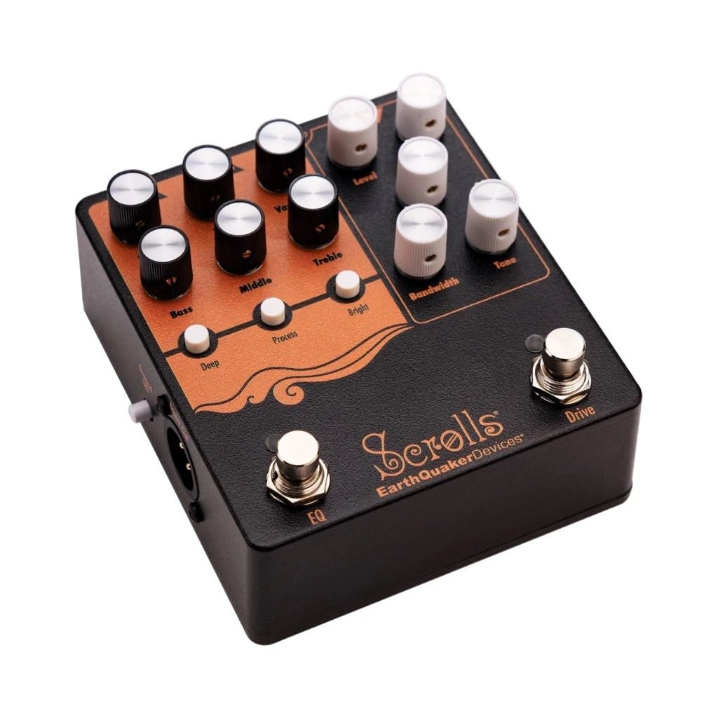 Earthquaker Devices Scrolls Bass Odyssey Analog Bass Preamp Pedal Effects Pedals Sky Music