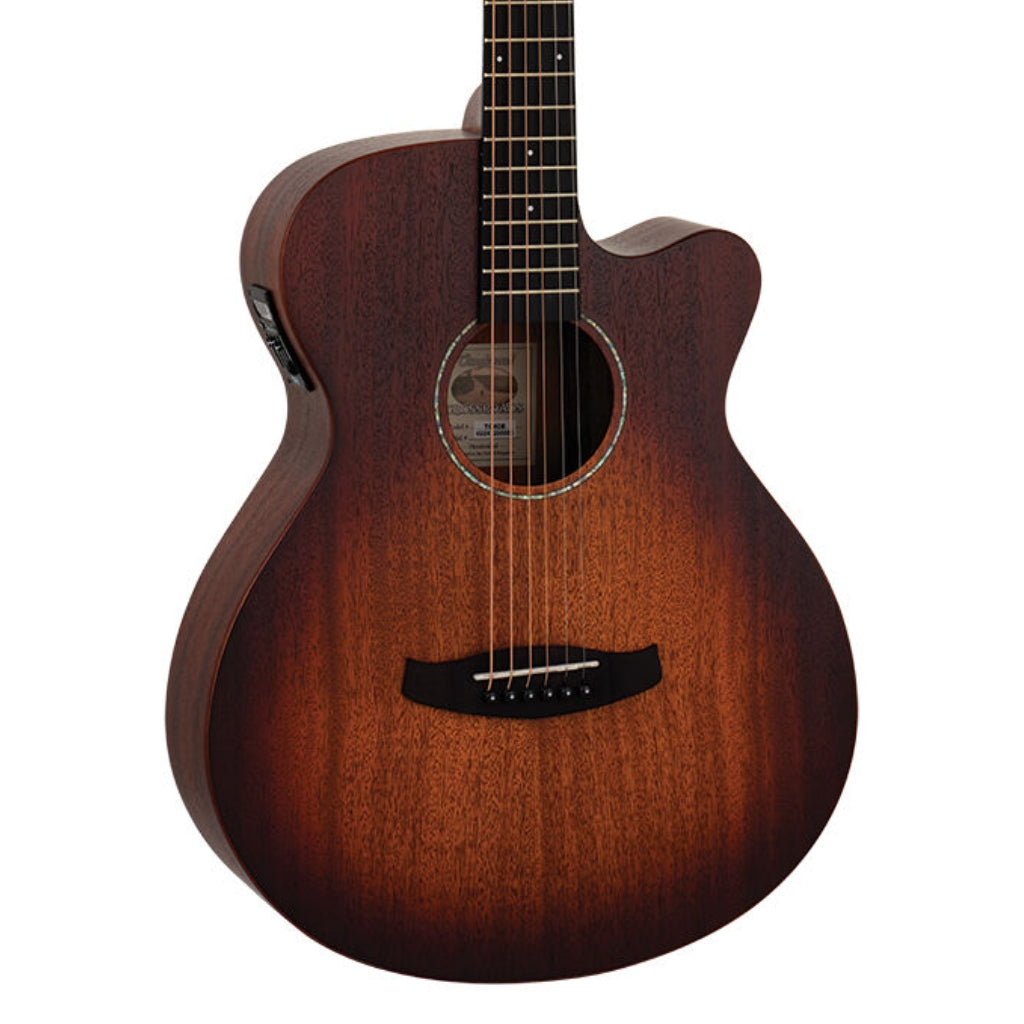 Tanglewood - TC4-CE Crossroads Superfolk Acoustic-Electric Guitar - Vintage Satin
