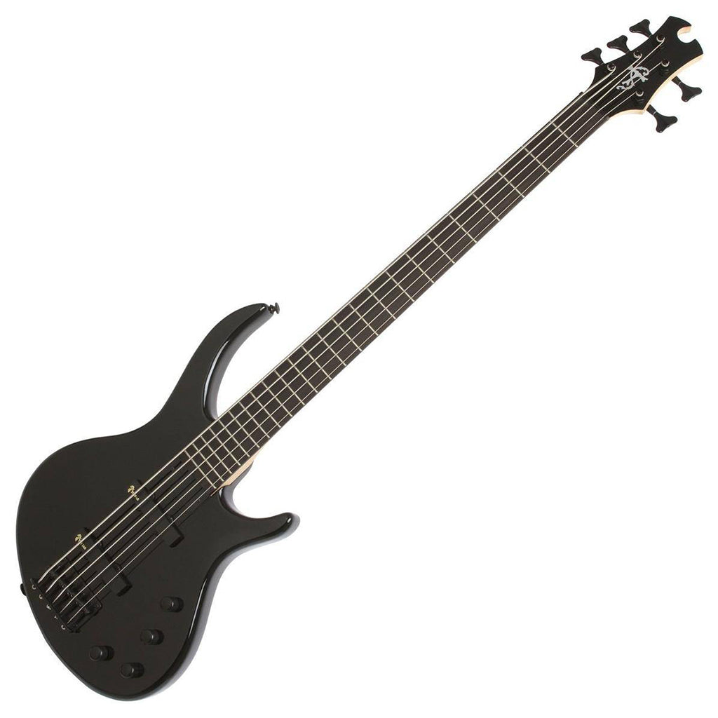 Epiphone Toby Deluxe V Bass Ebony Gloss 5 String