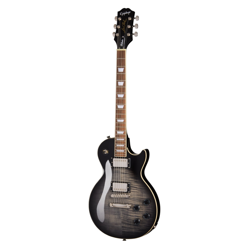Epiphone - Les Paul Tribute Electric Guitar - Transparent Ebony Burst