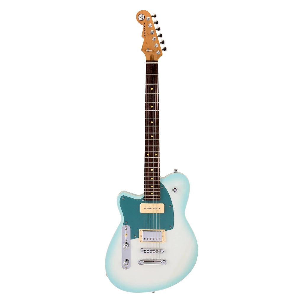 Reverend Double Agent OG Left Handed RW Electric Guitar - Chronic Blue Burst