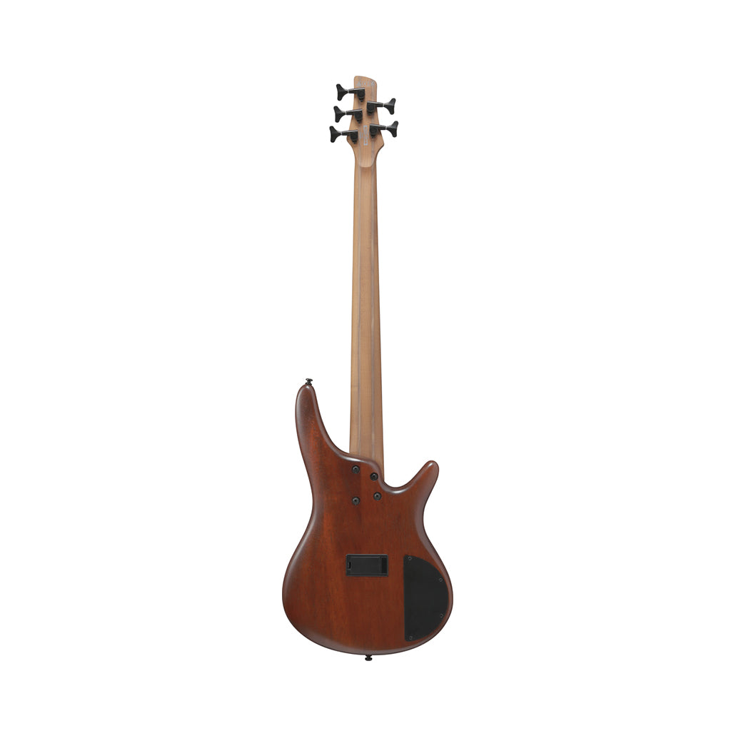 Ibanez SR505AL 5-String Left Handed Electric Bass Bartolini Pickups - Mahogany Brown Burst Low Gloss