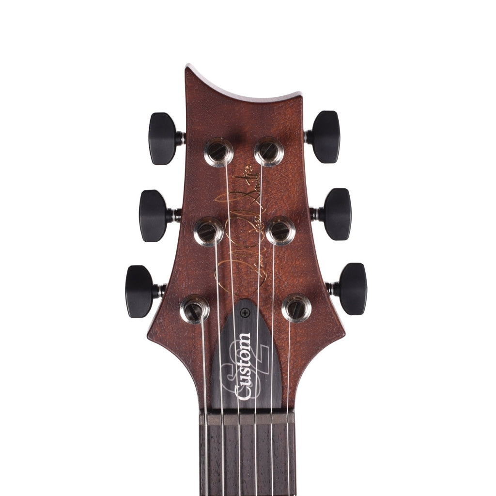 PRS - Limited Edition Wood Library Select S2 Custom 24-08 Poplar Burl Electric Guitar - Black Gold Burst